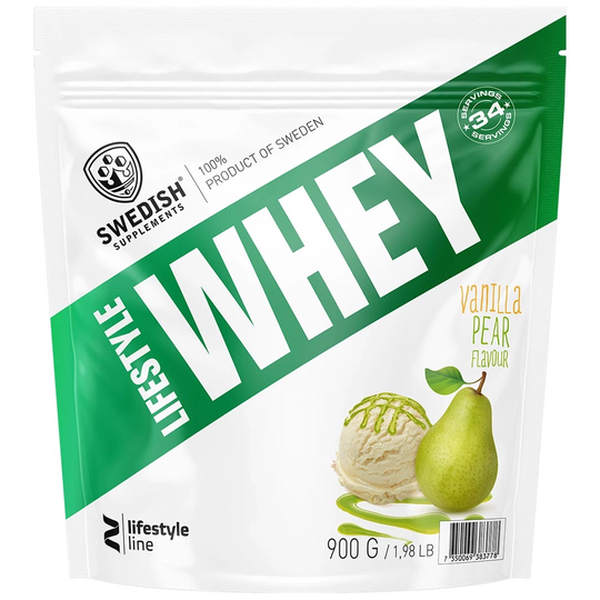 Swedish Supplements Lifestyle Whey 900 G Vanilla Pear