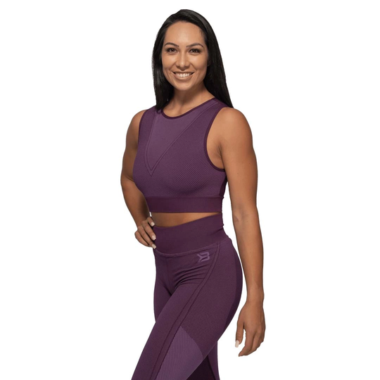 Better Bodies Roxy Seamless Top Royal Purple S