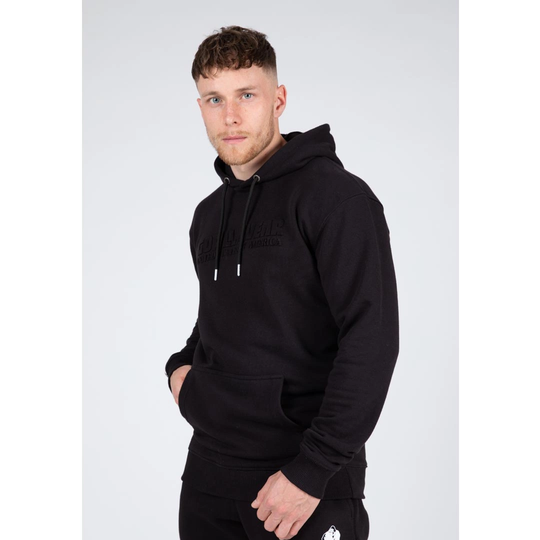 Gorilla Wear Crowley Oversized Men's Hoodie Black 4xl