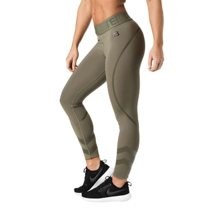 Better Bodies Chelsea Tights Wash Green Xs