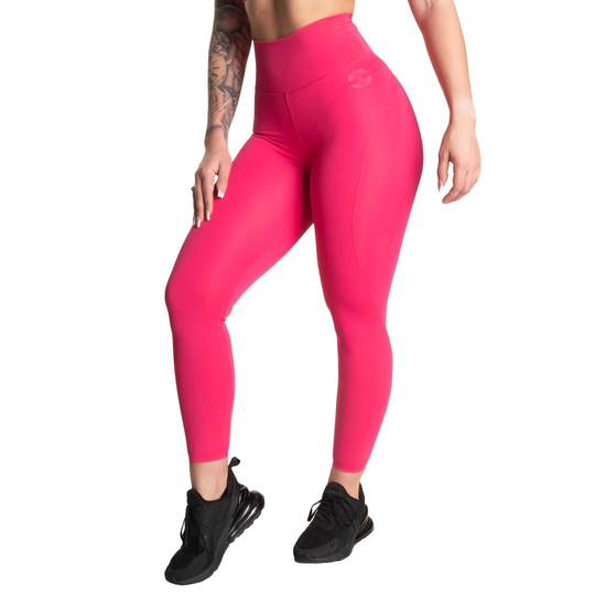 Better Bodies High Waist Leggings Hot Pink L