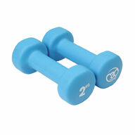Fitness Mad -käsipainot 2 kg (neopreeni)