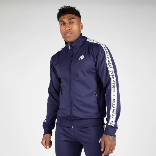 Gorilla Wear Delaware Track Jacket Navy