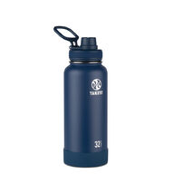 Takeya 32oz (950ml) Actives Insulated Water Bottle -teräksinen juomapullo (Midnight)