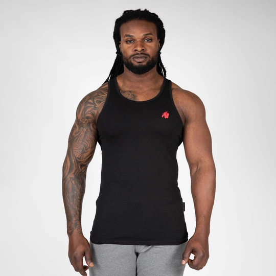 Gorilla Wear Adams Stretch Tank Top Black Xxl