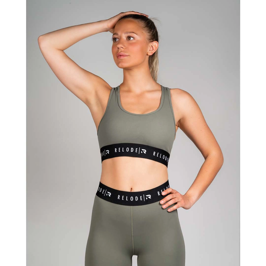 Relode Core Bra Green S