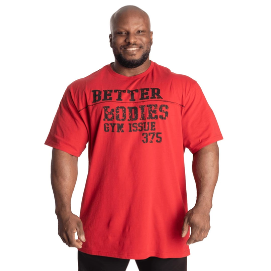 Better Bodies Union Original Tee Chili Red M