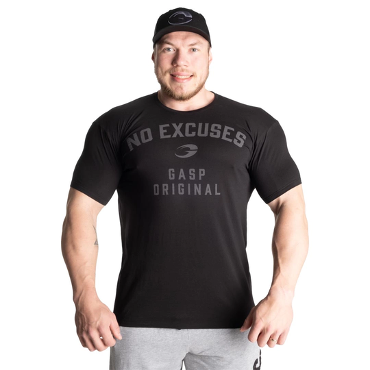Gasp Atlas Tee No Excuses Black Xxxl