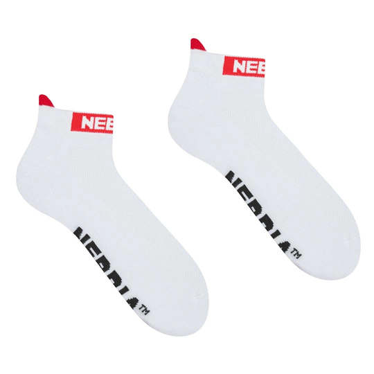 Nebbia Ankle Socks White 43-46
