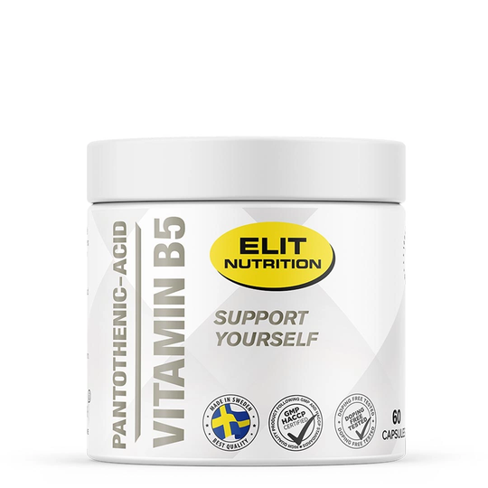 Elit Nutrition Pantothenic Acid 60 Caps