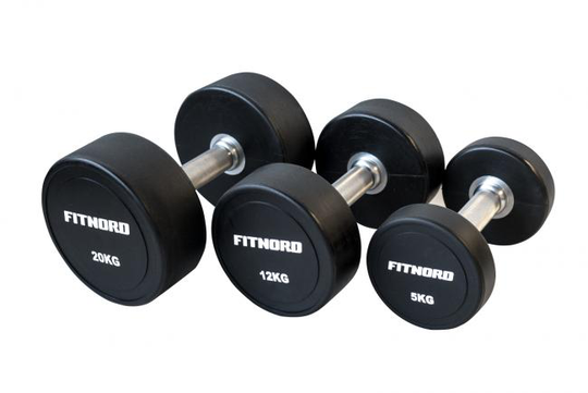 FitNord Diamond PU Käsipainot 25 kg (PARI)