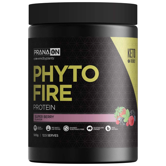 Pranaon Phyto Fire Protein 500 G Super Berry