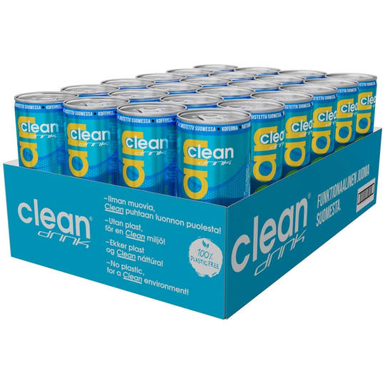 24 X Clean Drink 330 Ml Ananas Mango