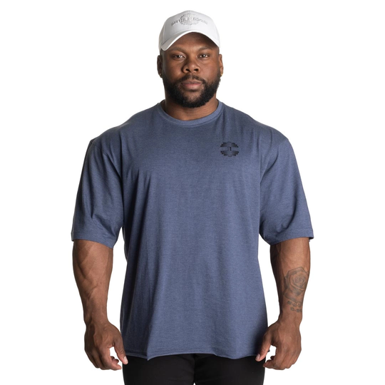 Better Bodies Union Iron Tee Sky Blue Melange Xxxl