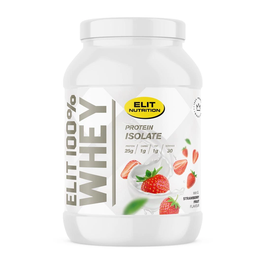 Elit Nutrition 100% Whey Isolate 900 G Strawberry Fruit