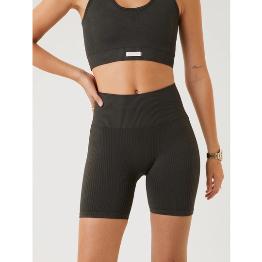 Björn Borg Sthlm Seamless Rib Shorts Peat M/l