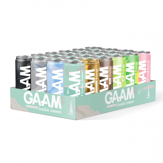 24 X Gaam Energy 330 Ml