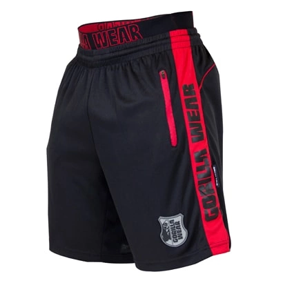 Gorilla Wear Shelby Shorts Black/red Xxxxl