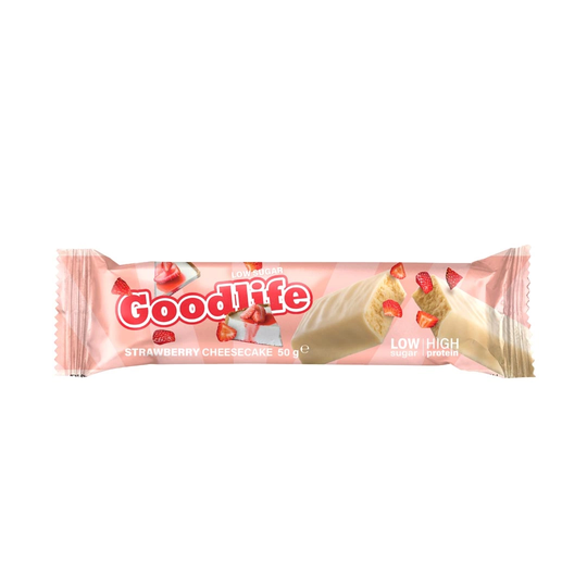 Goodlife Low Sugar 50 G Proteinbars Strawberry Cheesecake