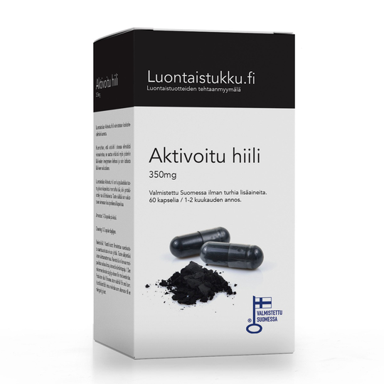 Aktivoitu hiili 350mg