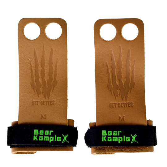 Bear Komplex 2 Hole Hand Grips Tan