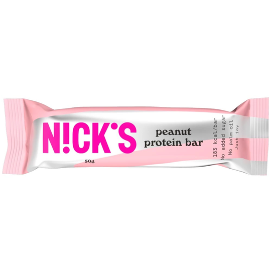 Nicks Protein Bar 50 G Peanut