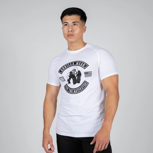 Gorilla Wear Tulsa T-shirt White Xl