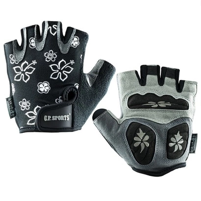 C.p. Sports Lady Fitness Glove Black/grey L