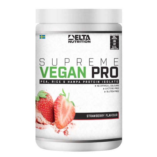 Delta Nutrition Supreme Vegan Pro 900 G Strawberry