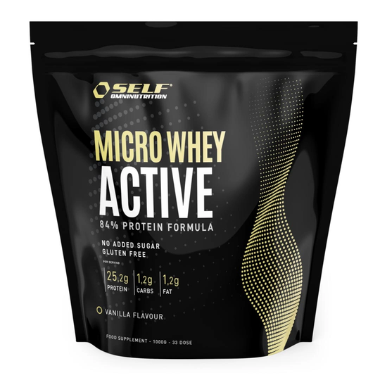 Self Omninutrition Micro Whey Active 1 Kg Vanilj