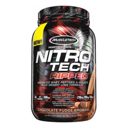 Muscletech Nitro-tech Ripped 907 G Chocolate Fudge Brownie