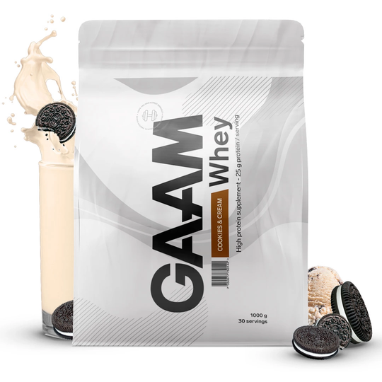 Gaam 100% Whey Premium 1 Kg Cookies & Cream