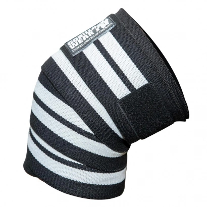 Gorilla Wear Knee Wraps 2.5 M Black/white