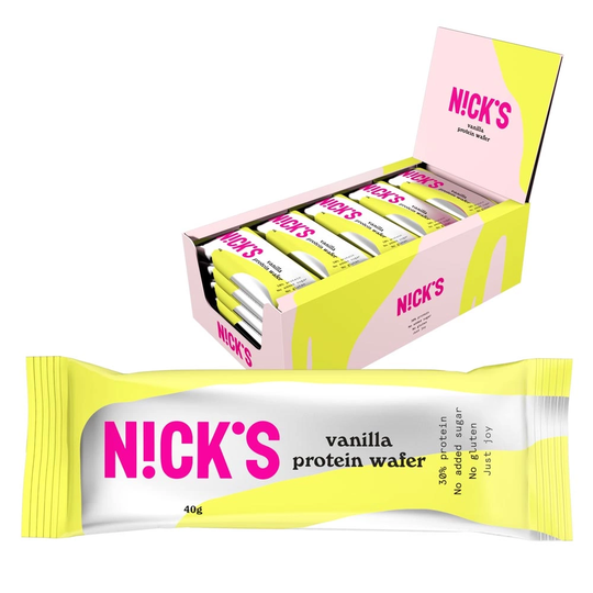 24 X Nicks Protein Wafer 40 G Vanilla