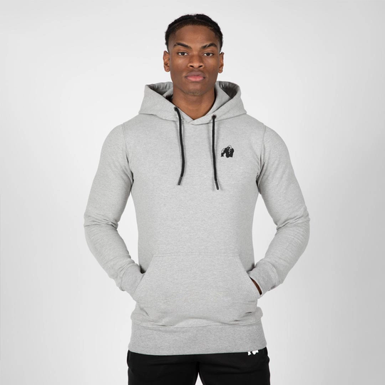 Gorilla Wear Palmer Hoodie Grey Xxxxl