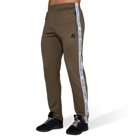 Gorilla Wear Wellington Track Pants Olive Green L