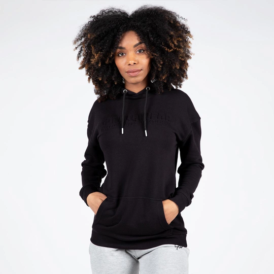 Gorilla Wear Crowley Oversized Women's Hoodie Black L