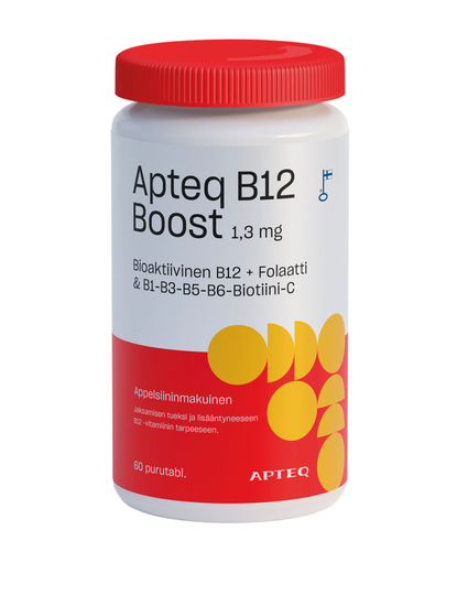 Apteq B12 Boost 1,3 mg 60 purutabl