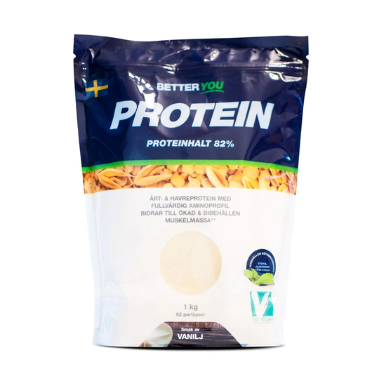 Better You Ärt & Havreprotein 1 Kg Vanilj