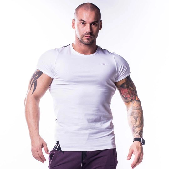Nebbia Muscle Back T-shirt White L