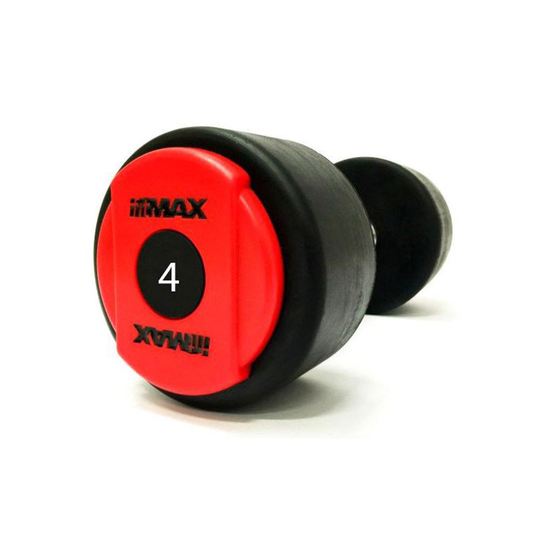 TITAN LIFE Pro Hantel Rubber & Steel bar