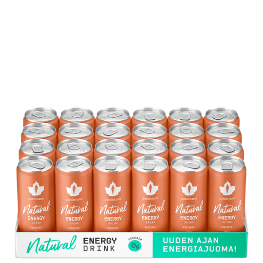 24 x Natural energy drink, 330ml