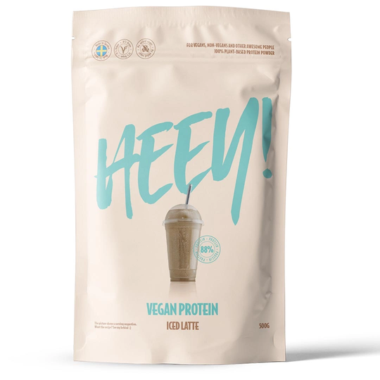 Heey! Veganskt Protein 500 G Iced Latte