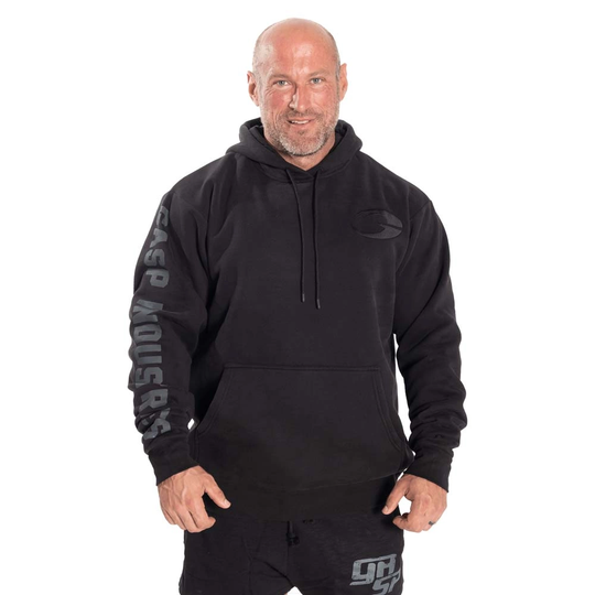 Gasp Logo Hoodie Black L
