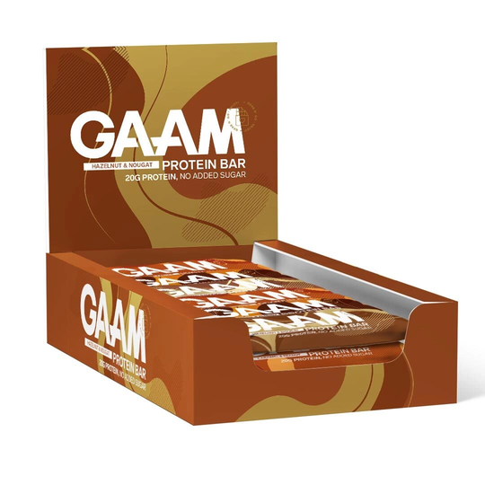12 X Gaam Protein Bar 55 G