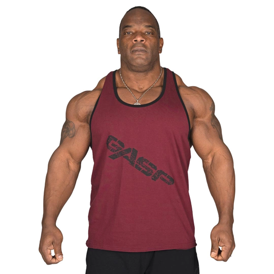 Gasp Vintage T-back Maroon M