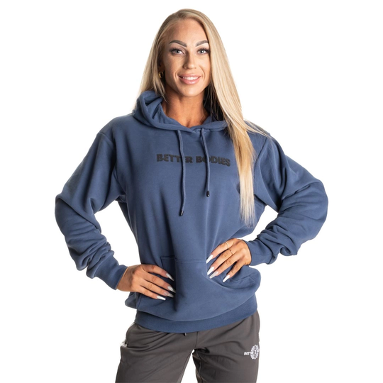 Better Bodies Logo Hoodie V2 Sky Blue L