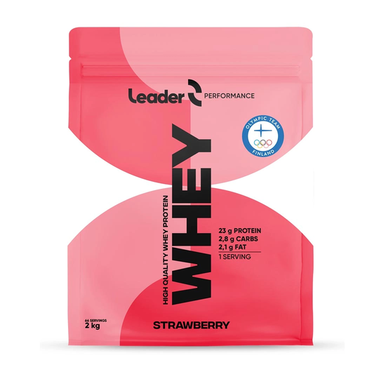 Leader Performance Whey Protein 2 Kg Strawberry