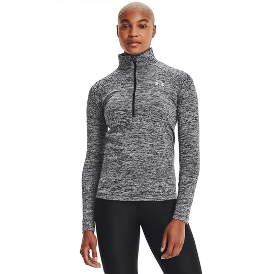 Under Armour Tech 1/2 Zip - Twist Black/metallic Silver Xs
