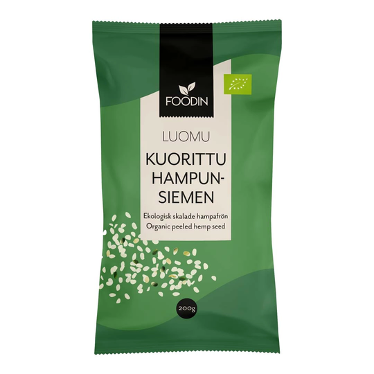 Foodin Organic Peeled Hemp Seed 200 G